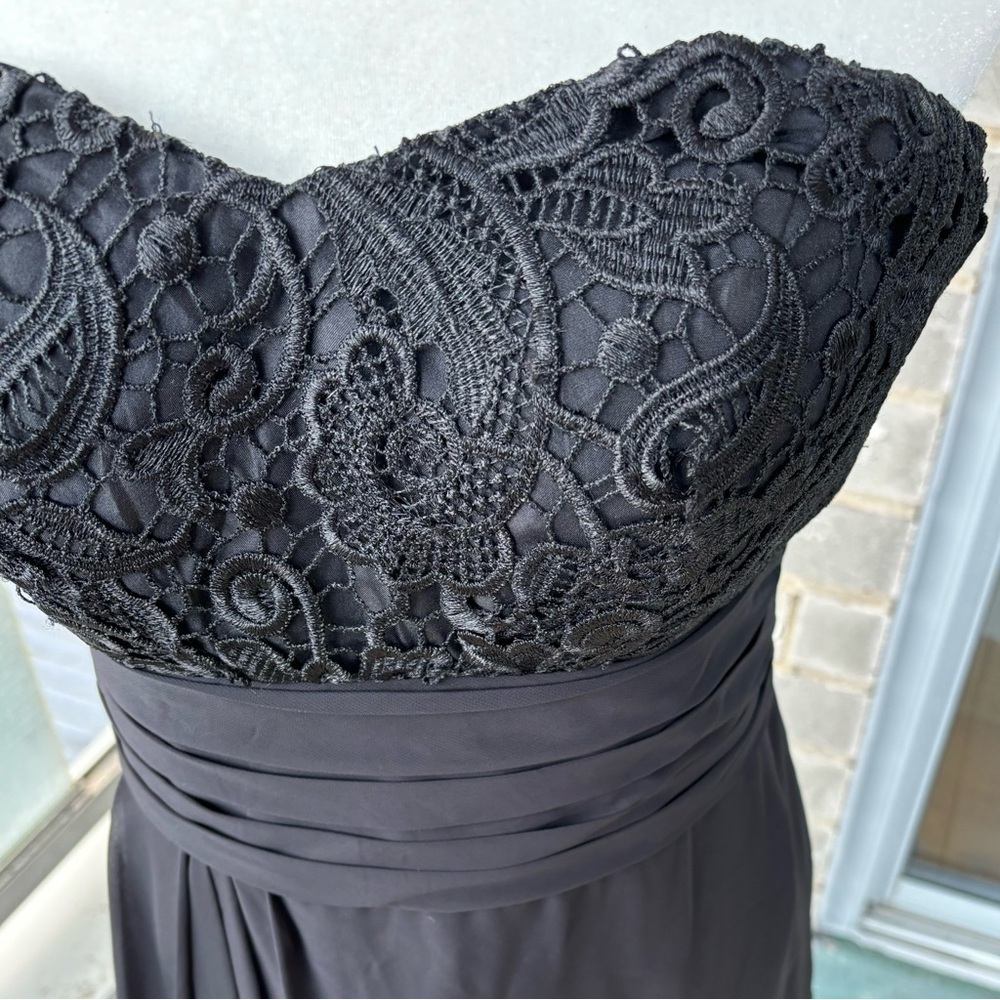 Bill Levkoff Strapless Gown Size 8 - Picture 5 of 6